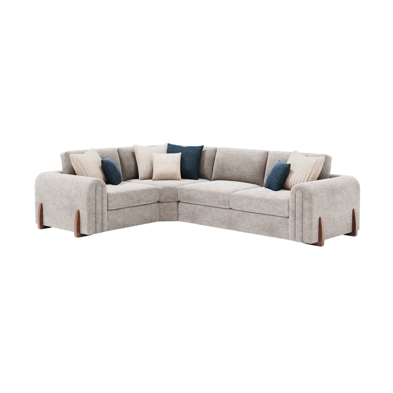 Cavendish 2 Corner 1 Fabric Sofa - Pendle Village Furniture