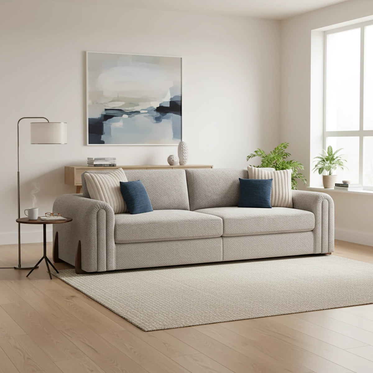 Cavendish 3 Seater Fabric Sofa - Pendle Village Furniture