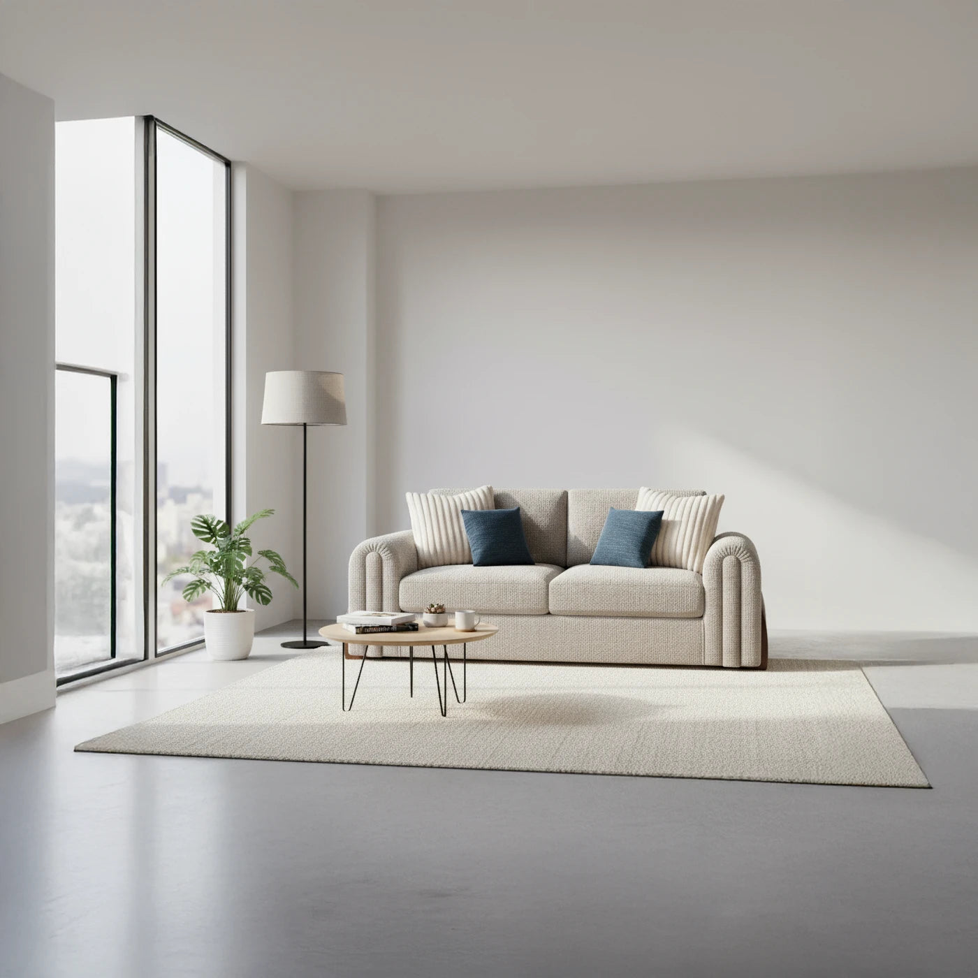 Cavendish 2 Seater Fabric Sofa - Pendle Village Furniture