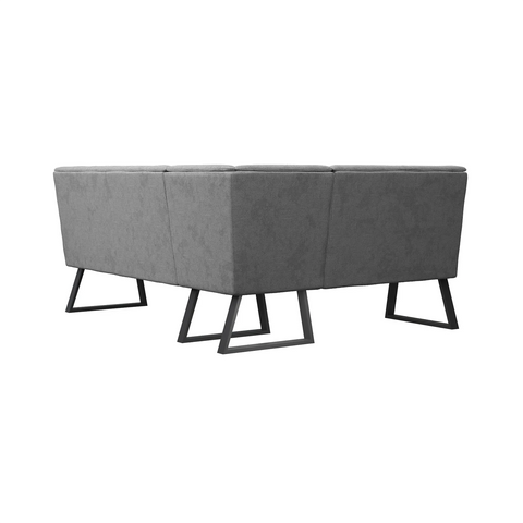 Cerutti Ceramic Dining Table, Corner Bench & Marcela Chairs Set