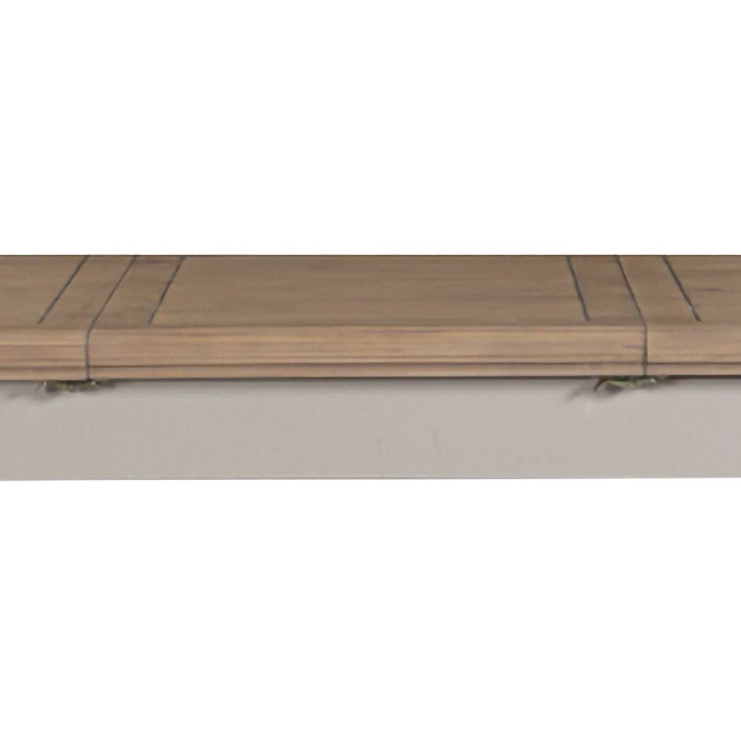 A close-up of a table top of Chateau Rustic 200-250cm Extension Dining Table