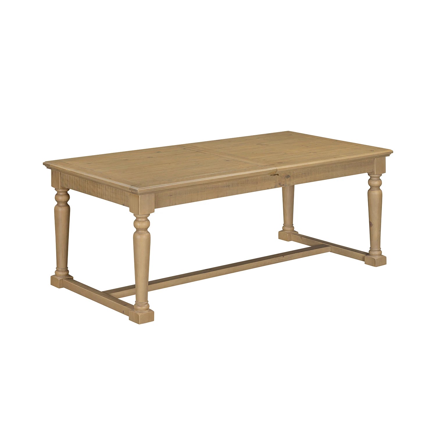Shop the Chateau Rustic dining table  Solid pine extending dining with timeless farmhouse style.
