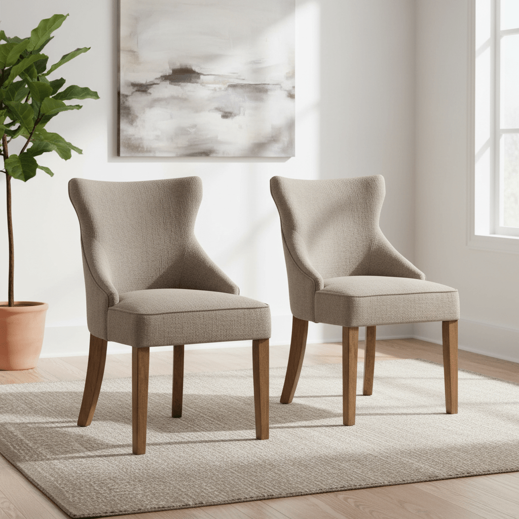 Château Bordeaux Lily Dining Chair – Set of 2