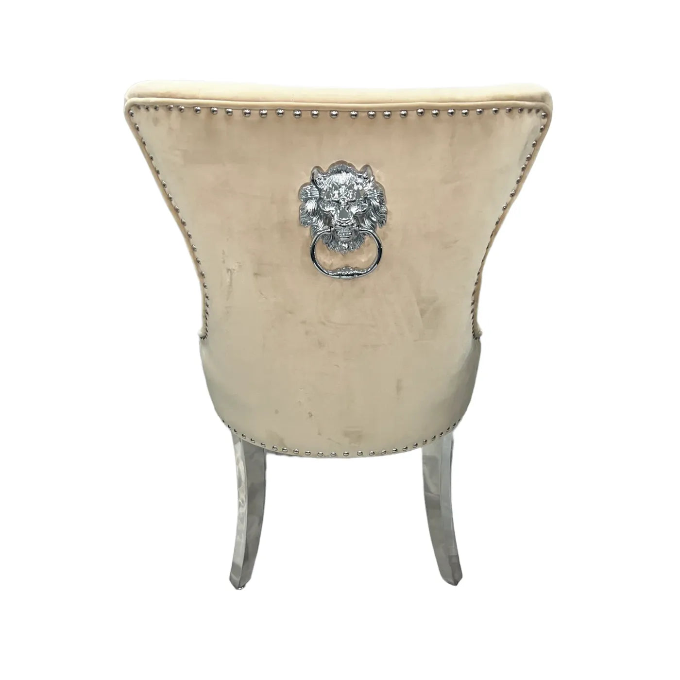 Bentley Cream Top Marble Dining Table with Knocker Chairs - Pendle Village Furniture