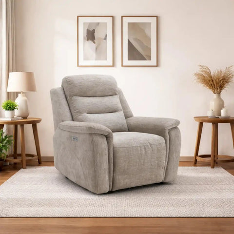 Chicago Power Recliner Armchair in a modern living room