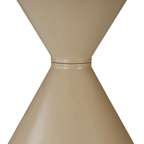 Ciro Cappuccino & Travertine Round Dining Table