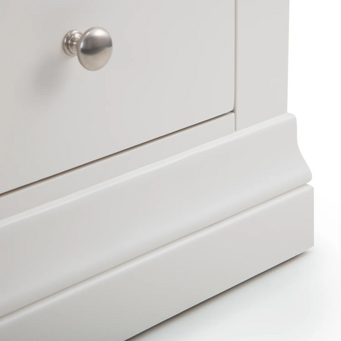 Claremont 4+3 Drawer Chest - White