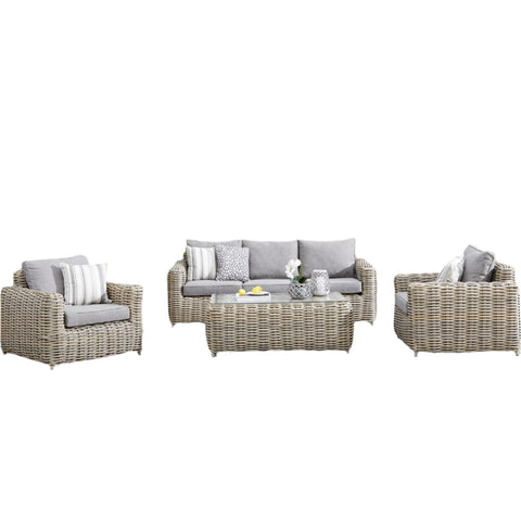 Bellagio 5 Seater Outdoor Furniture Set - Weather Resistant