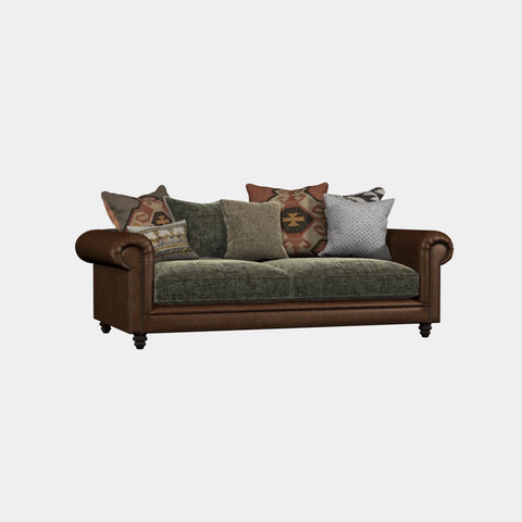 Tetrad Constable Collection in Leather & Coco Velvet