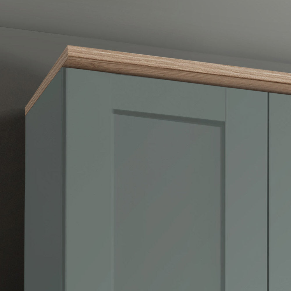 Kempton Wardrobe Cornice in Nordic Oak
