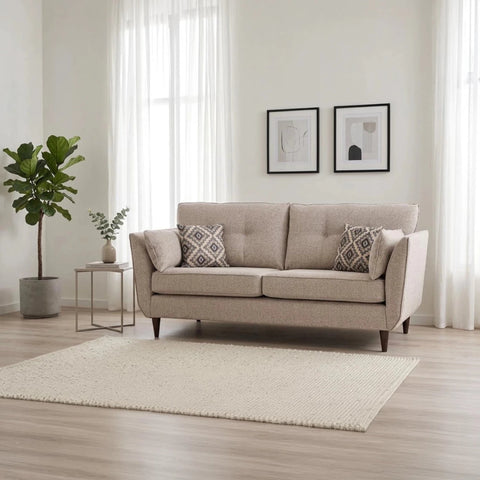 Stylish Crawley Alanah 2 seater sofa with high legs and elegant modern look.