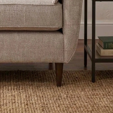 Crawley Alanah sofa legs showing elevated design and wooden finish.