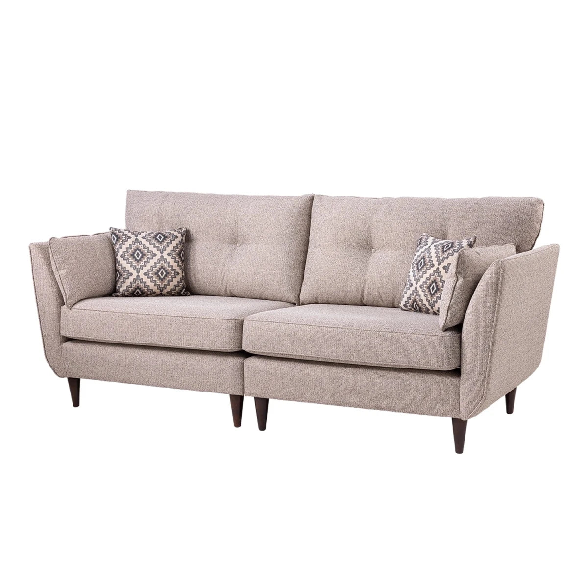 Crawley Alanah 4 seater sofa with firm seating and modern design.