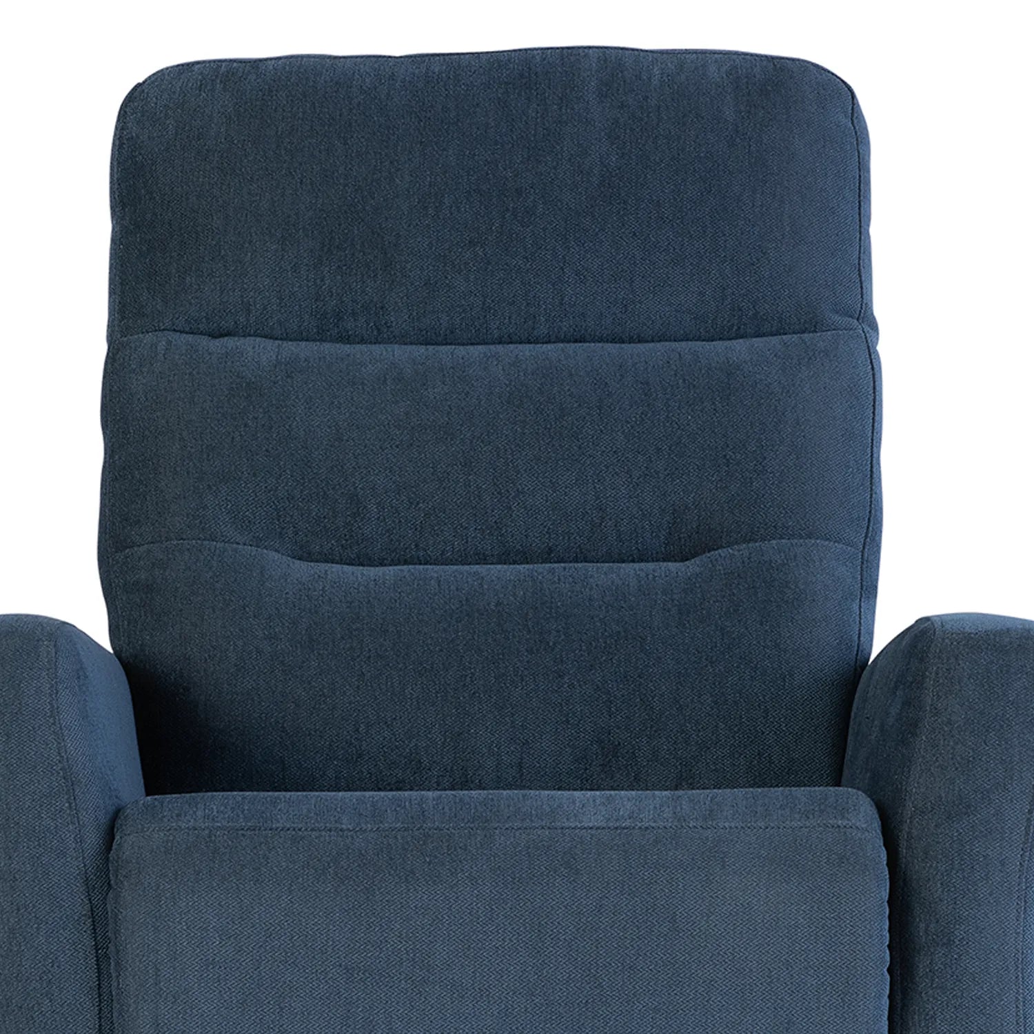 Crewe Blue Fabric Tilt and Rise Electric Recliner Chair - Pendle Village Furniture