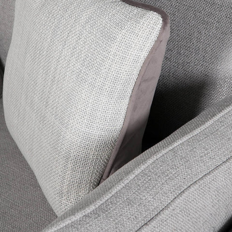 Cromwell Light Grey Linen Fabric Sofabed - Pendle Village Furniture