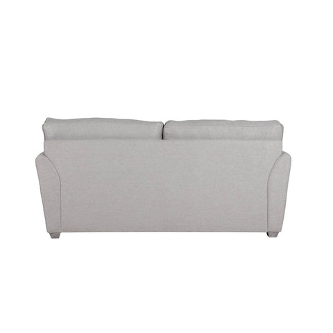 Cromwell Biscuit Linen Fabric Sofabed. Choose from Light Grey, Biscuit and Blue - Back of Sofabed 