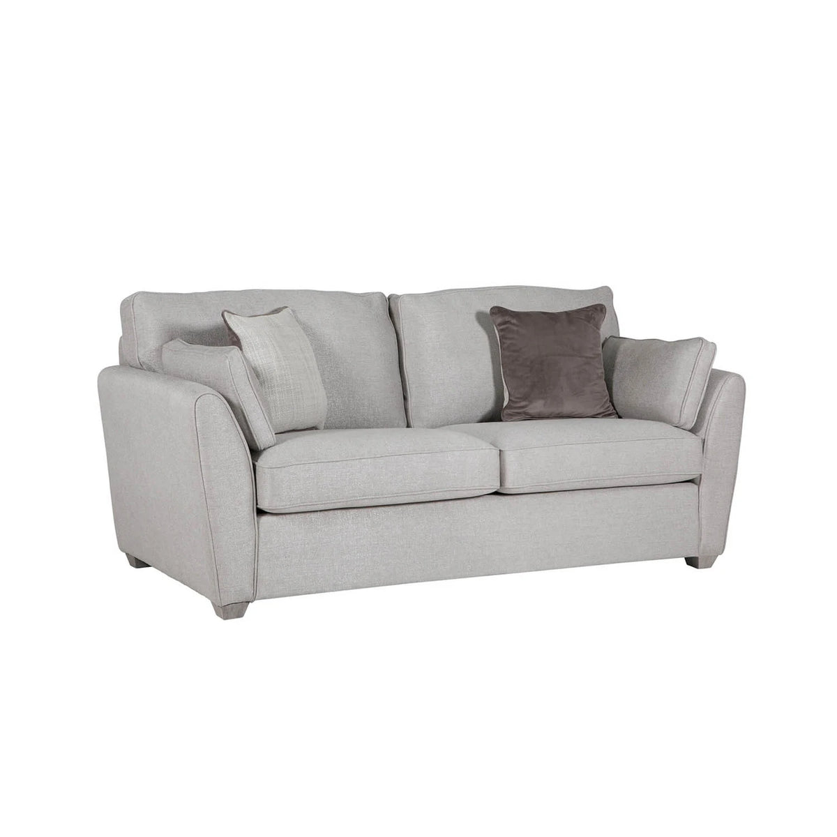 Cromwell Blue Linen Fabric Sofabed - Pendle Village Furniture