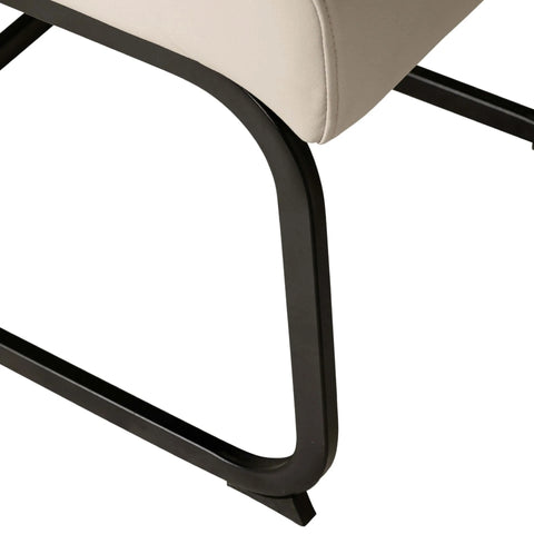 Set of 4 Delta Natural Dining Chairs with Black Legs - Pendle Village Furniture