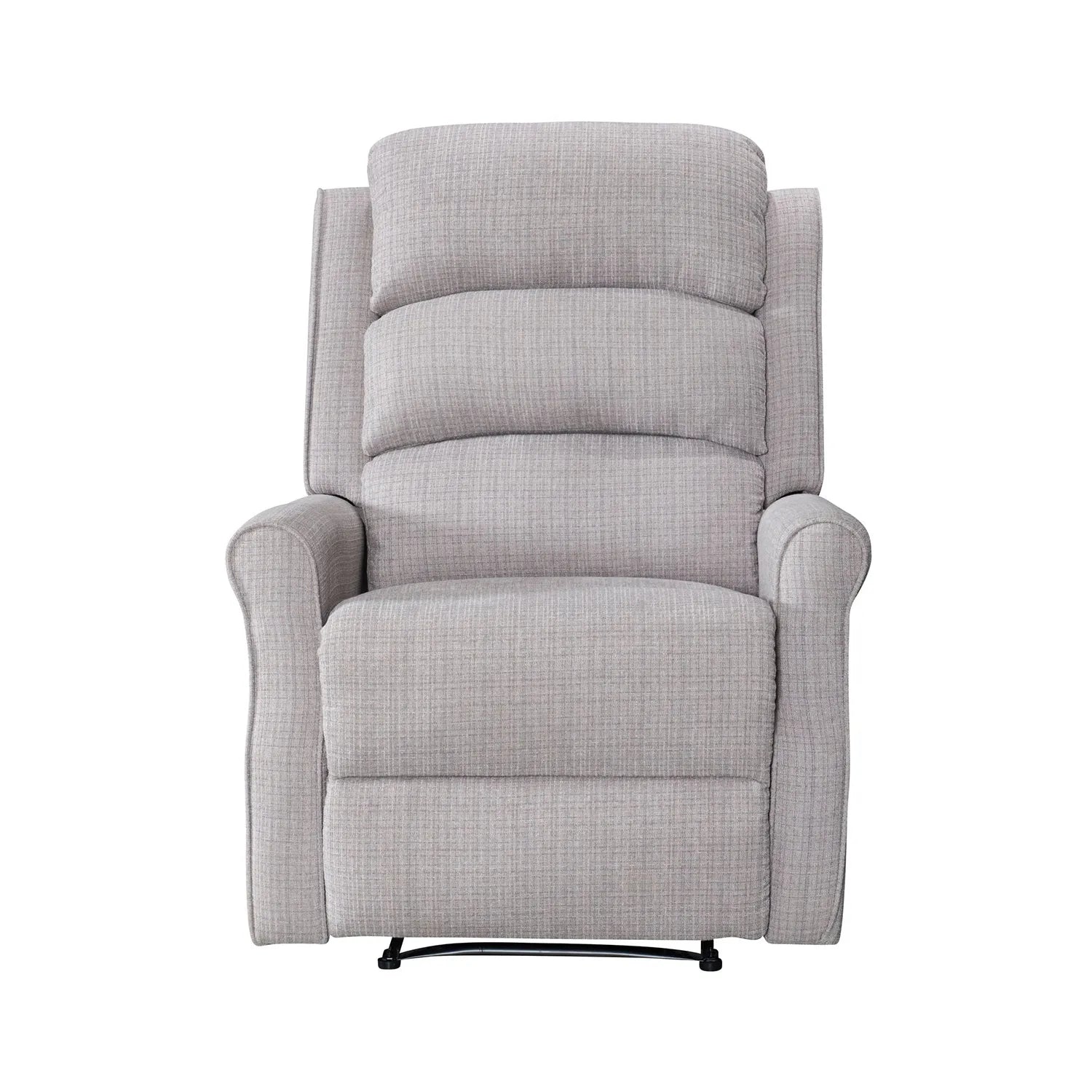 Daxter Natural Chenille Manual Recliner Armchair - Pendle Village Furniture