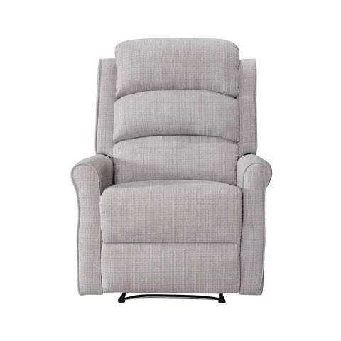Daxter Natural Chenille Manual Recliner Armchair - Pendle Village Furniture