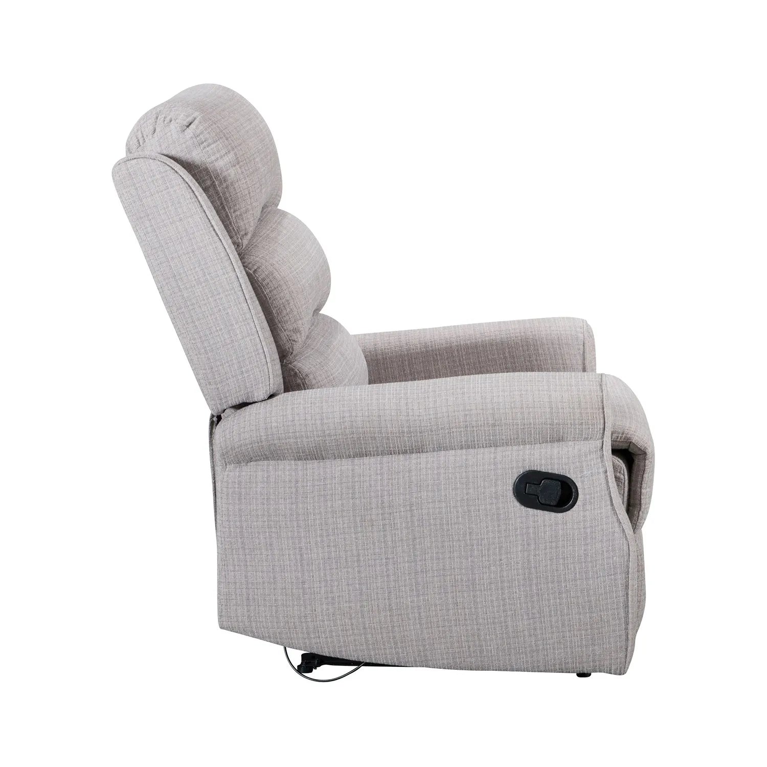 Daxter Natural Chenille Manual Recliner Armchair - Pendle Village Furniture