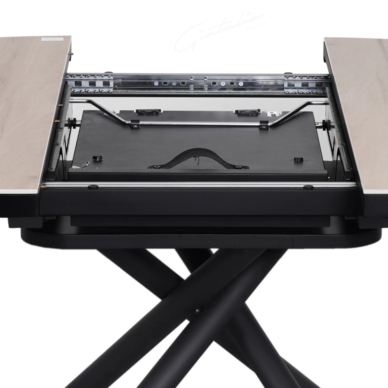 Delta English Oak Ceramic Round to Oval Extending Dining Table - Pendle Village Furniture