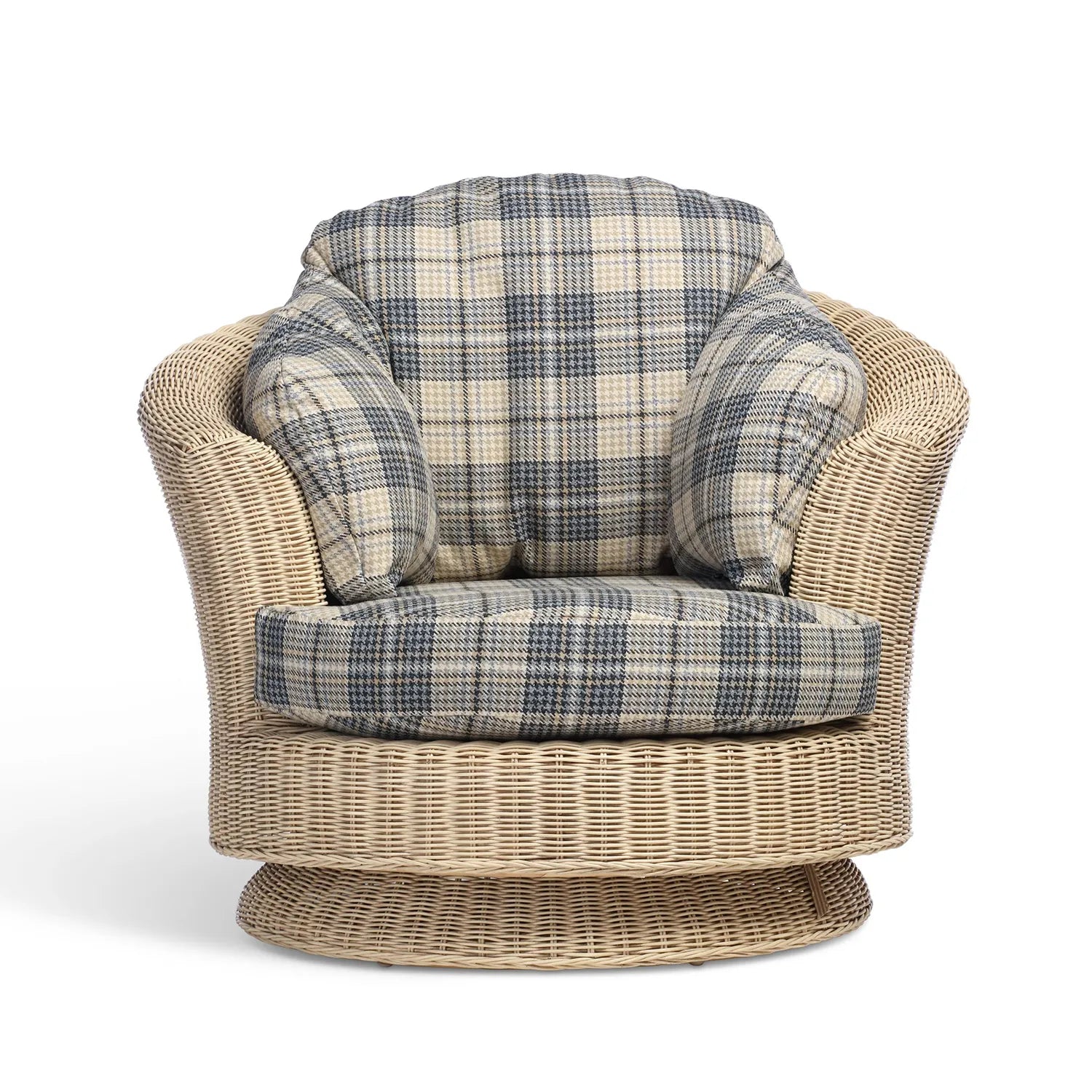 Arlington Lyon Rattan Swivel Chair