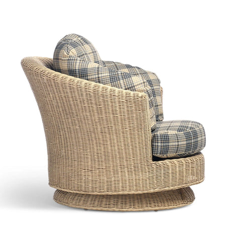 Arlington Lyon Rattan Swivel Chair