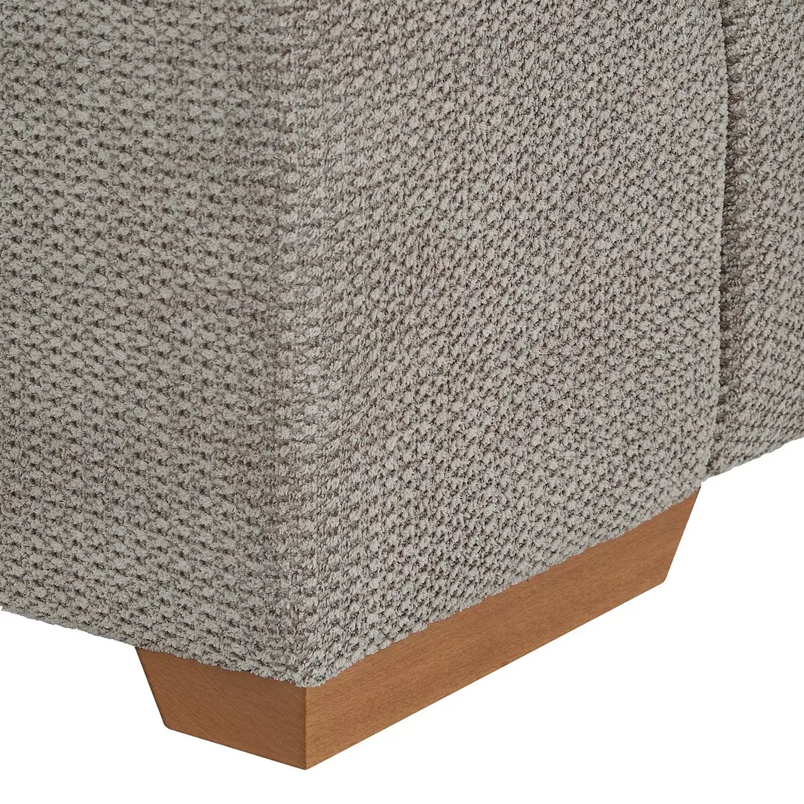 Dexter Rich Fabric Upholstered Corner Sofa