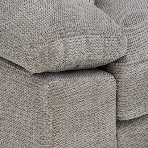 Dexter Rich Fabric Upholstered Corner Sofa