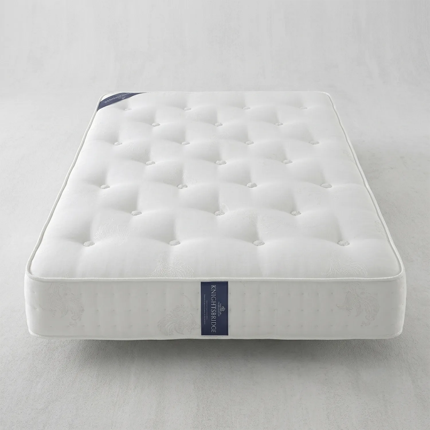 UK made pocket spring mattress with natural cotton fillings