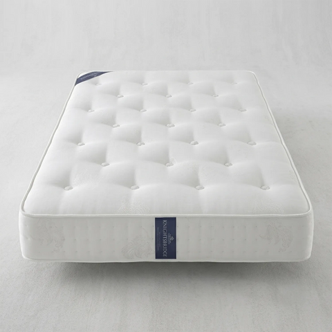 UK made pocket spring mattress with natural cotton fillings