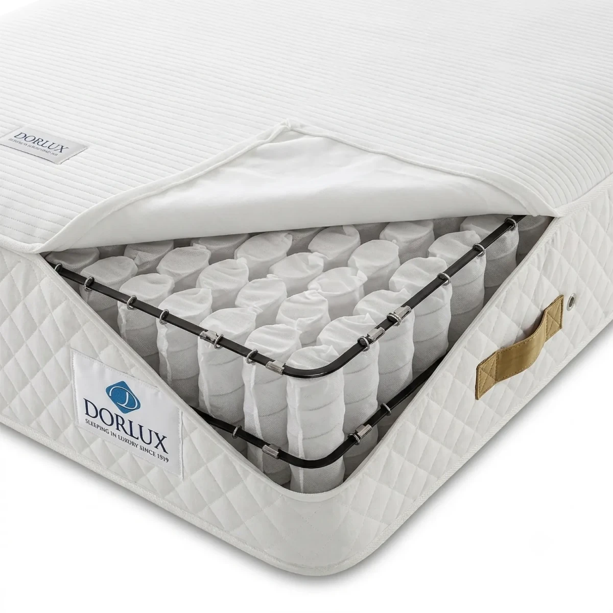 Dorlux Oxford 1000 Pocket Spring Firm Edge Mattress - Internal