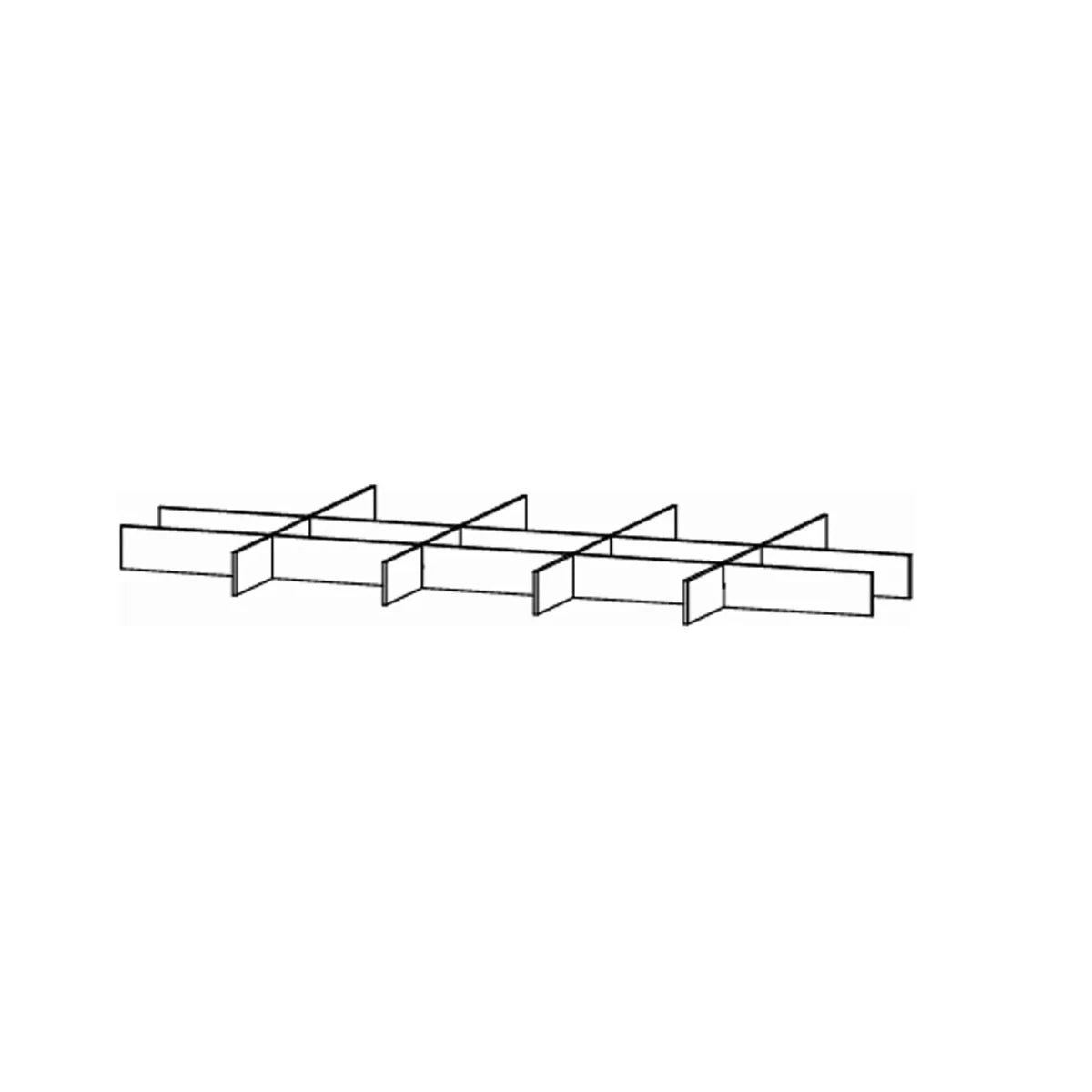 Drawer Division for Rauch Wardrobes - Extras Black