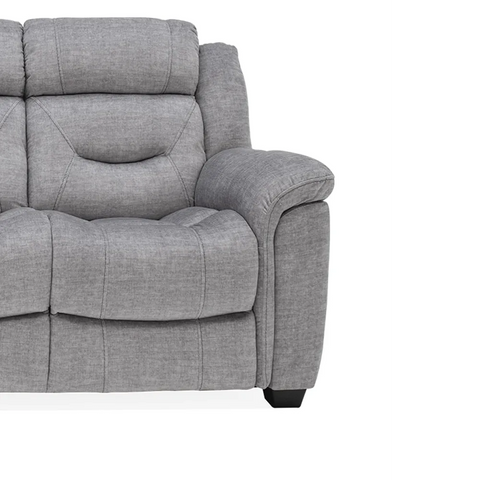 Dudley Grey Fabric 3 Seater Sofa