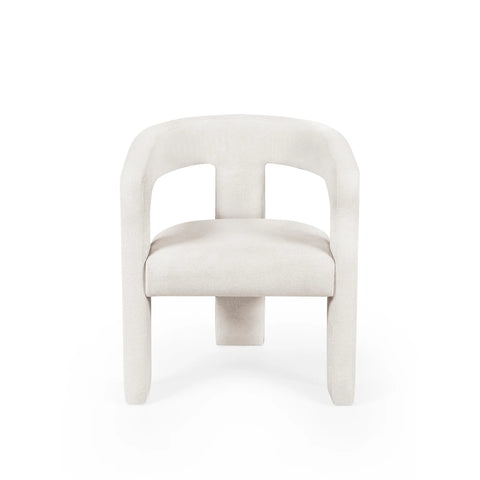 Bonnie Cream Textured Fabric Dining Chairs – Set of 2 - Pendle Village Furniture