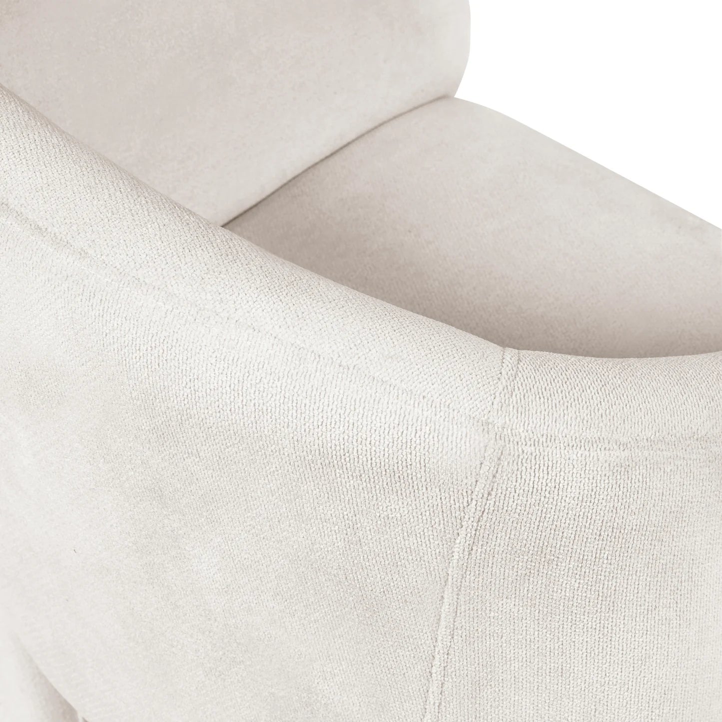 Bonnie Cream Textured Fabric Dining Chairs – Set of 2 - Pendle Village Furniture