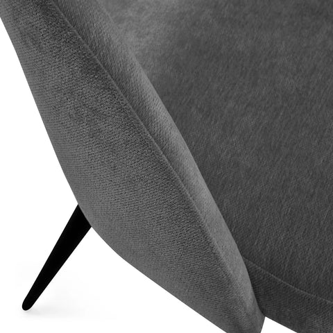 Elara Grey Fabric dining Chairs