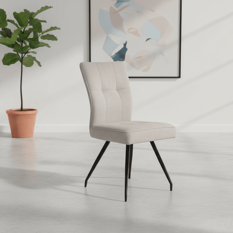 Ellison Cobble Natural Fabric Dining Chair – Set of 4