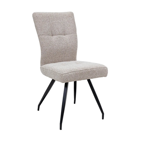 Ellison Cobble Natural Fabric Dining Chair – Set of 4 - Pendle Village Furniture