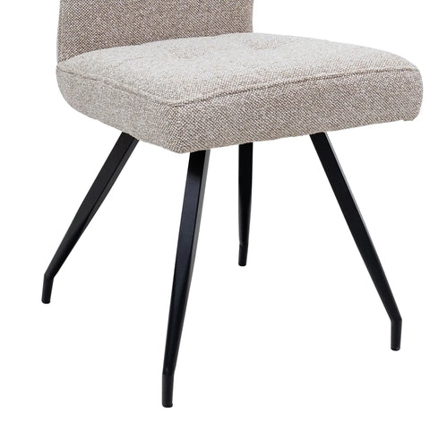 Ellison Cobble Natural Fabric Dining Chair – Set of 4 - Pendle Village Furniture