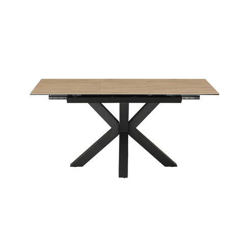 Kastonia 1.2M Wood Effect Sintered Stone Extending Dining Table