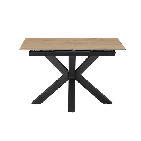 Kastonia 1.2M Wood Effect Sintered Stone Extending Dining Table