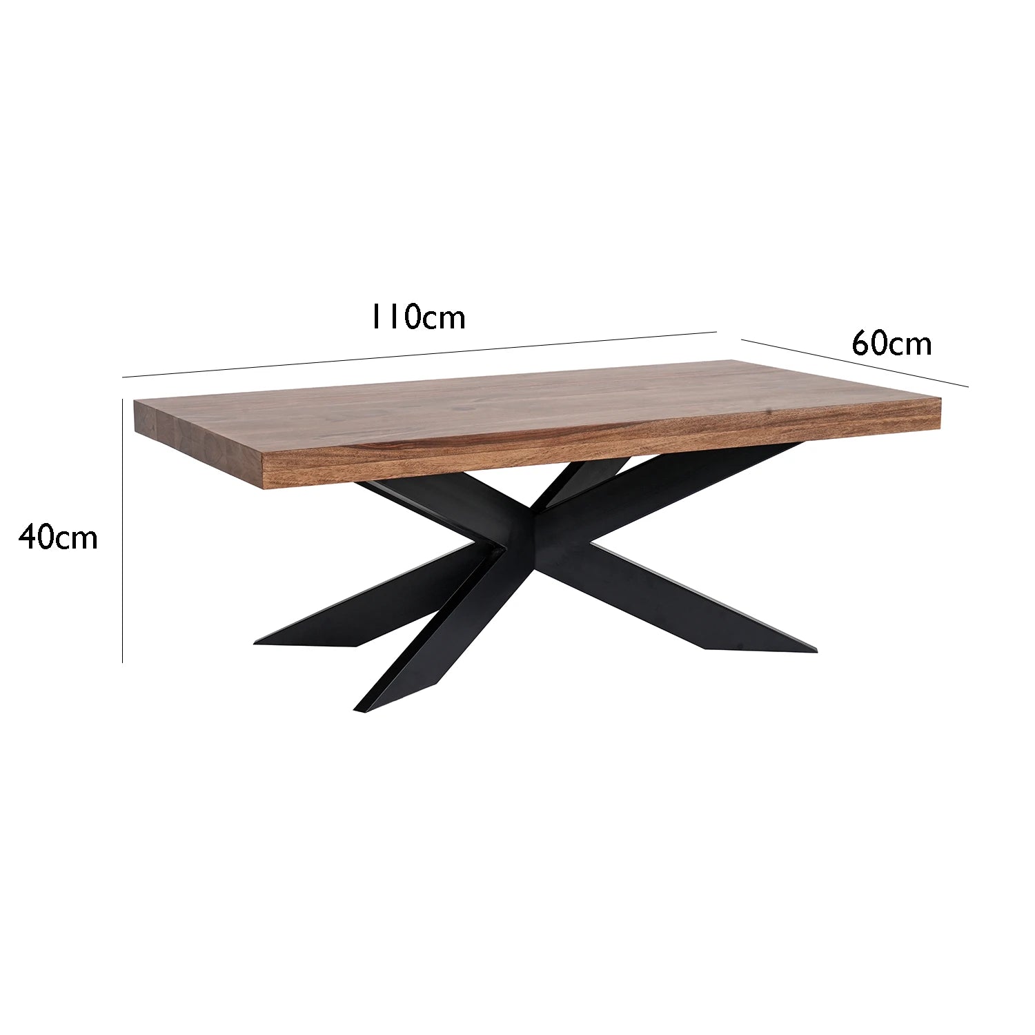 Earth Sheesham Wood Coffee Table - Pendle Village Furniture