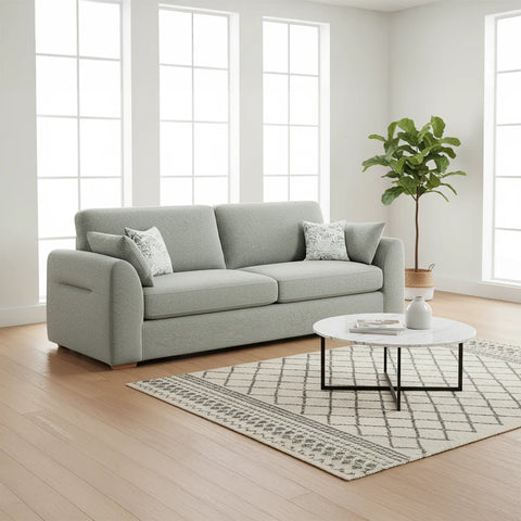 Eden 2 Seater Sierra Fabric Sofa - Pendle Village Furniture