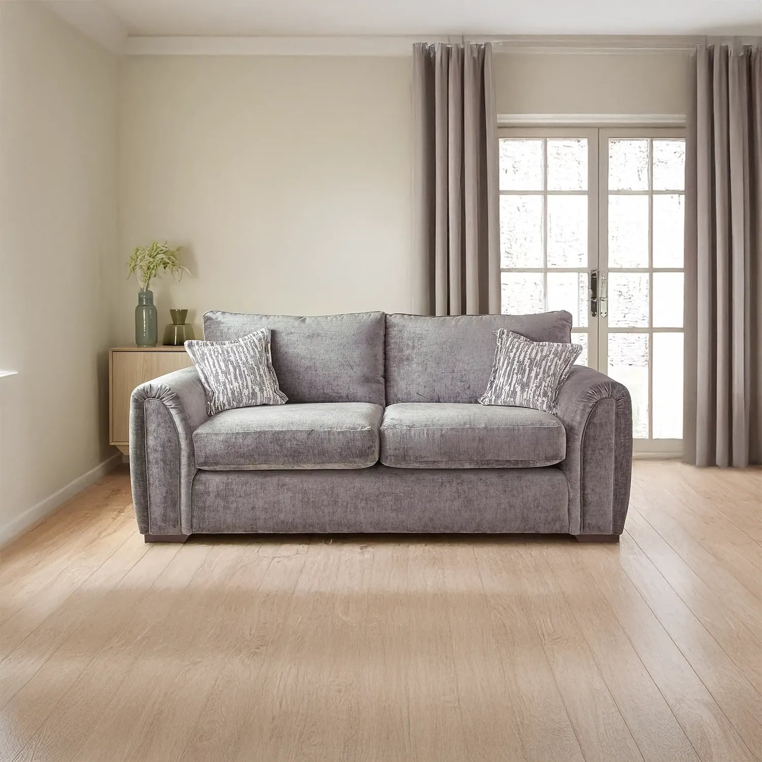 Eden Dion Chenille Fabric Sofa Collection
