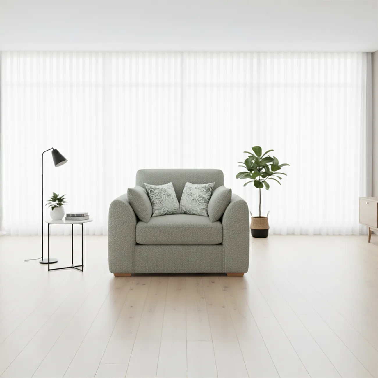 Eden Sierra Fabric Armchair - Pendle Village Furniture