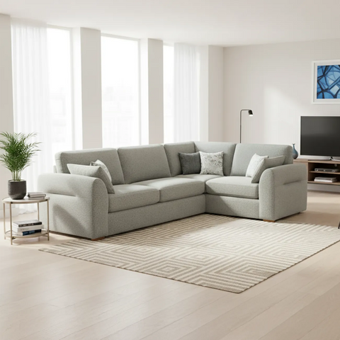 Eden 2 - Corner - 1 Sierra Fabric Chaise Sofa - Pendle Village Furniture
