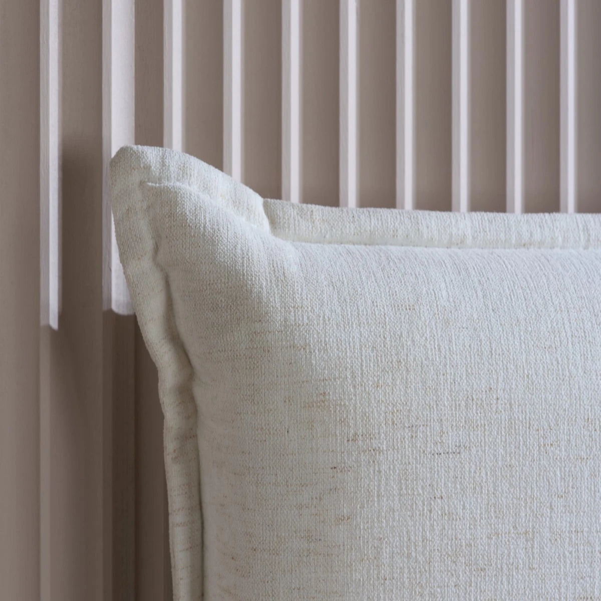 Premium fabric upholstered ottoman bed with smooth and durable texture.