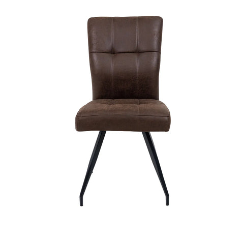 Ellison Antique Ebony Fabric Dining Chair – Set of 4 - Pendle Village Furniture